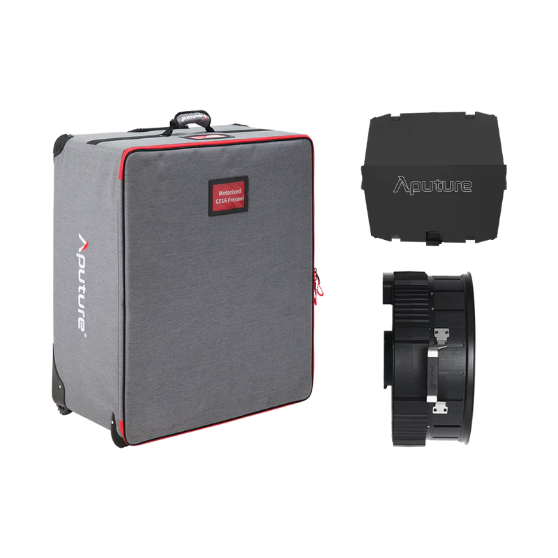 Aputure CF16 Motorized Fresnel Rolling Case Kit Full Kit