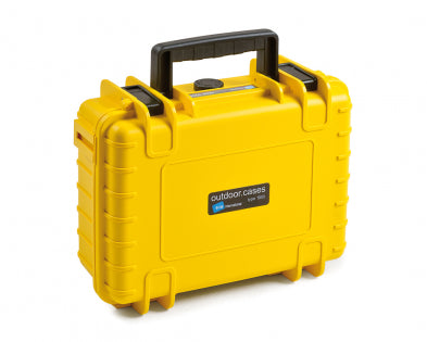 B&W Outdoor Case 1000 With Dividers (Yellow)