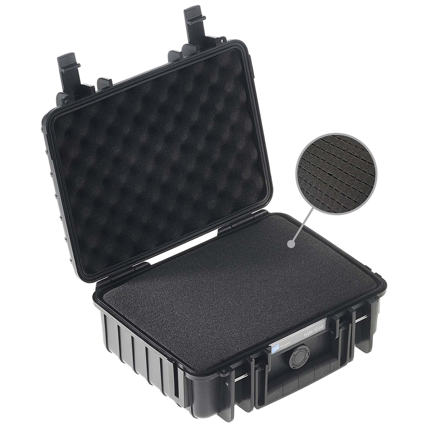 B&W Outdoor Case 1000 With Foam (Black)