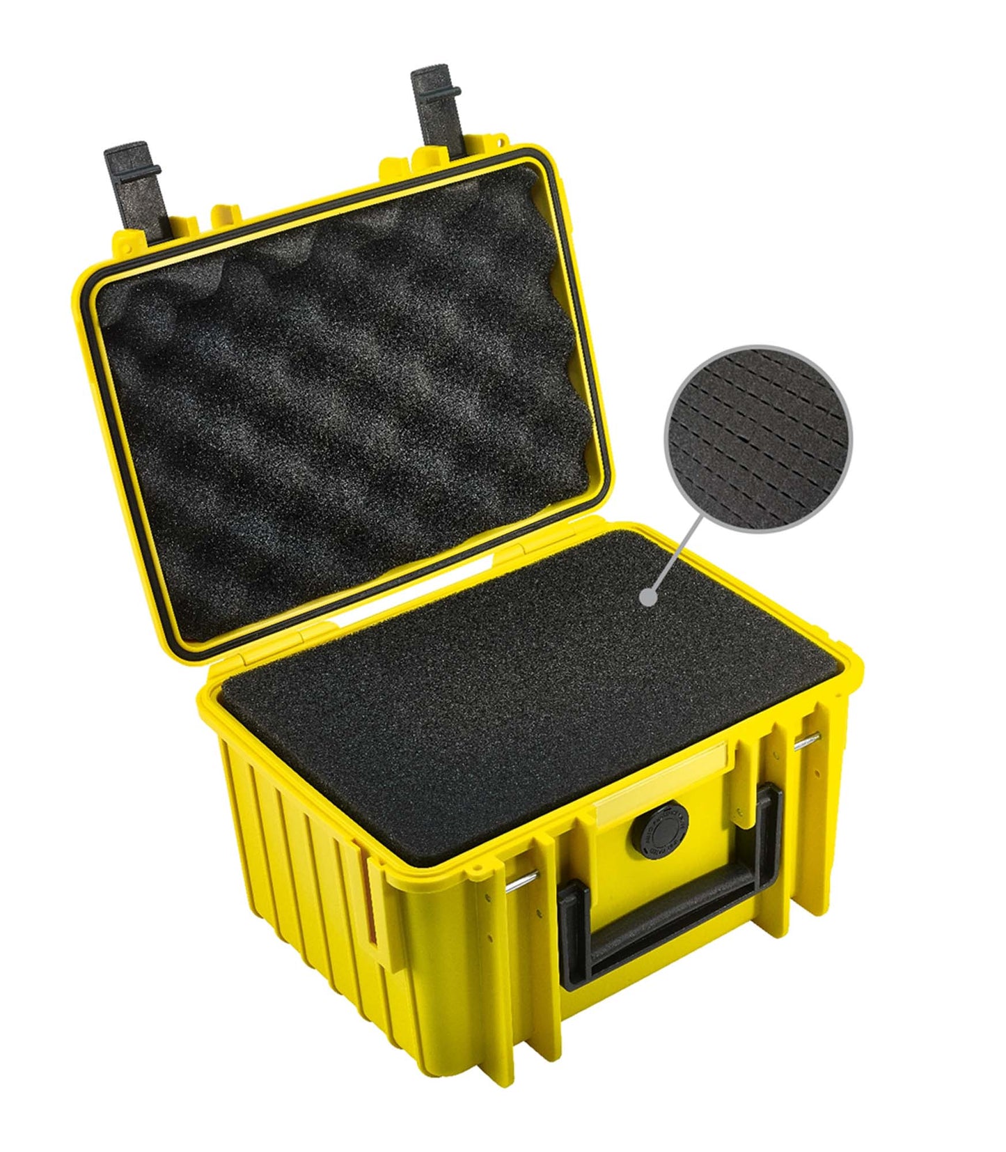 B&W Outdoor Case 2000 With Foam (Yellow)