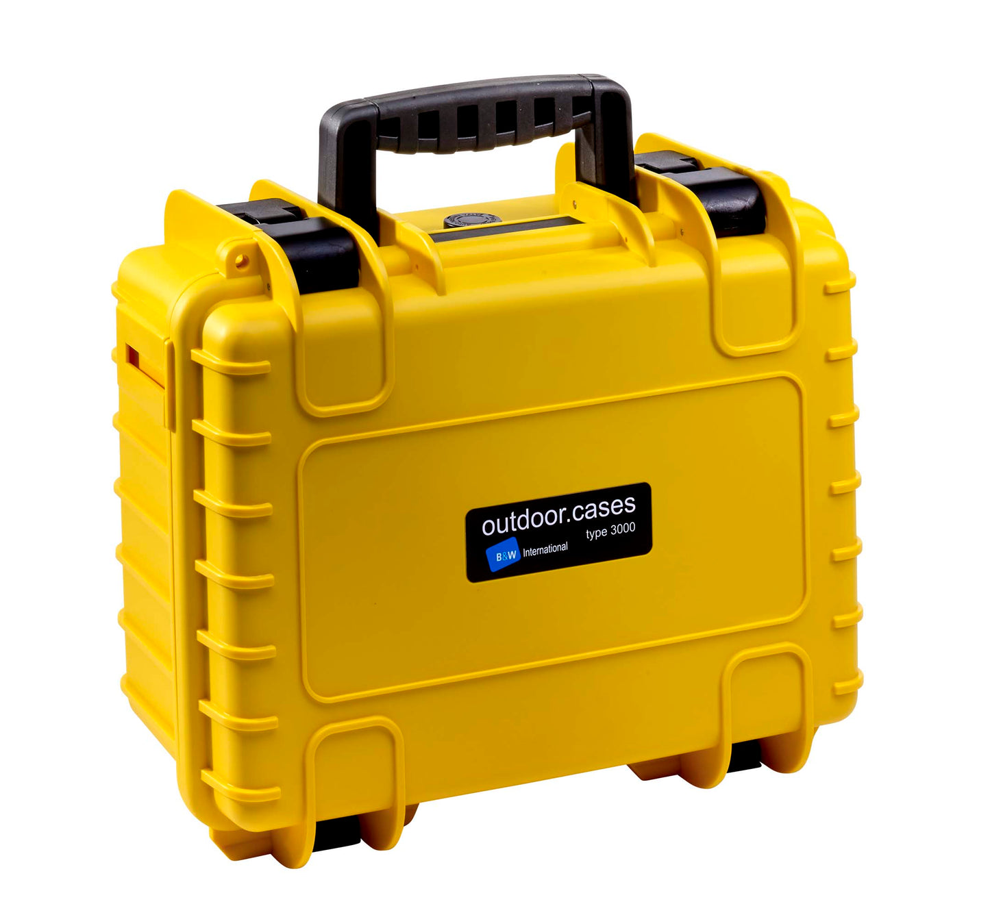 B&W Outdoor Case 3000 With Dividers (Yellow)