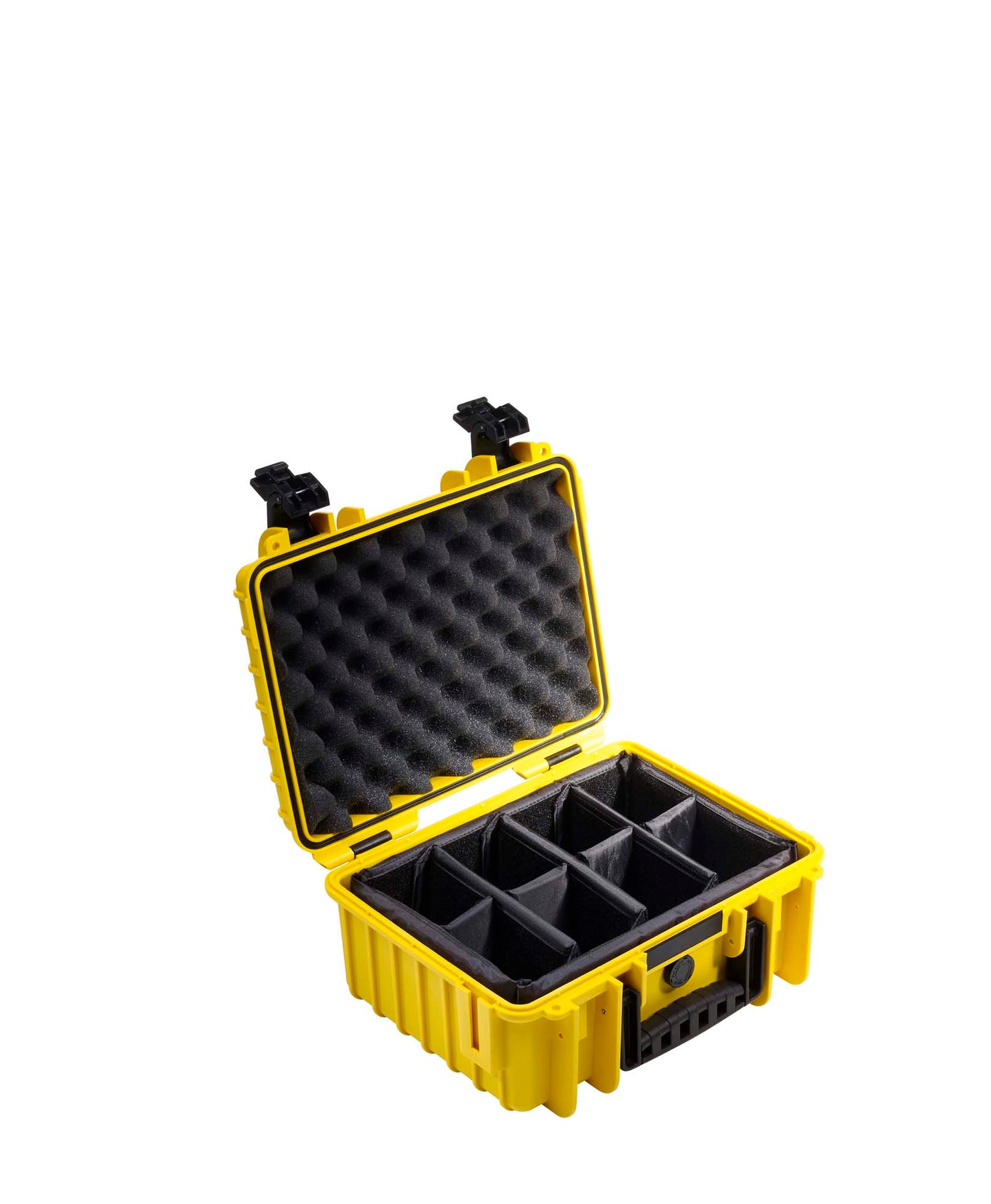 B&W Outdoor Case 3000 With Dividers (Yellow)