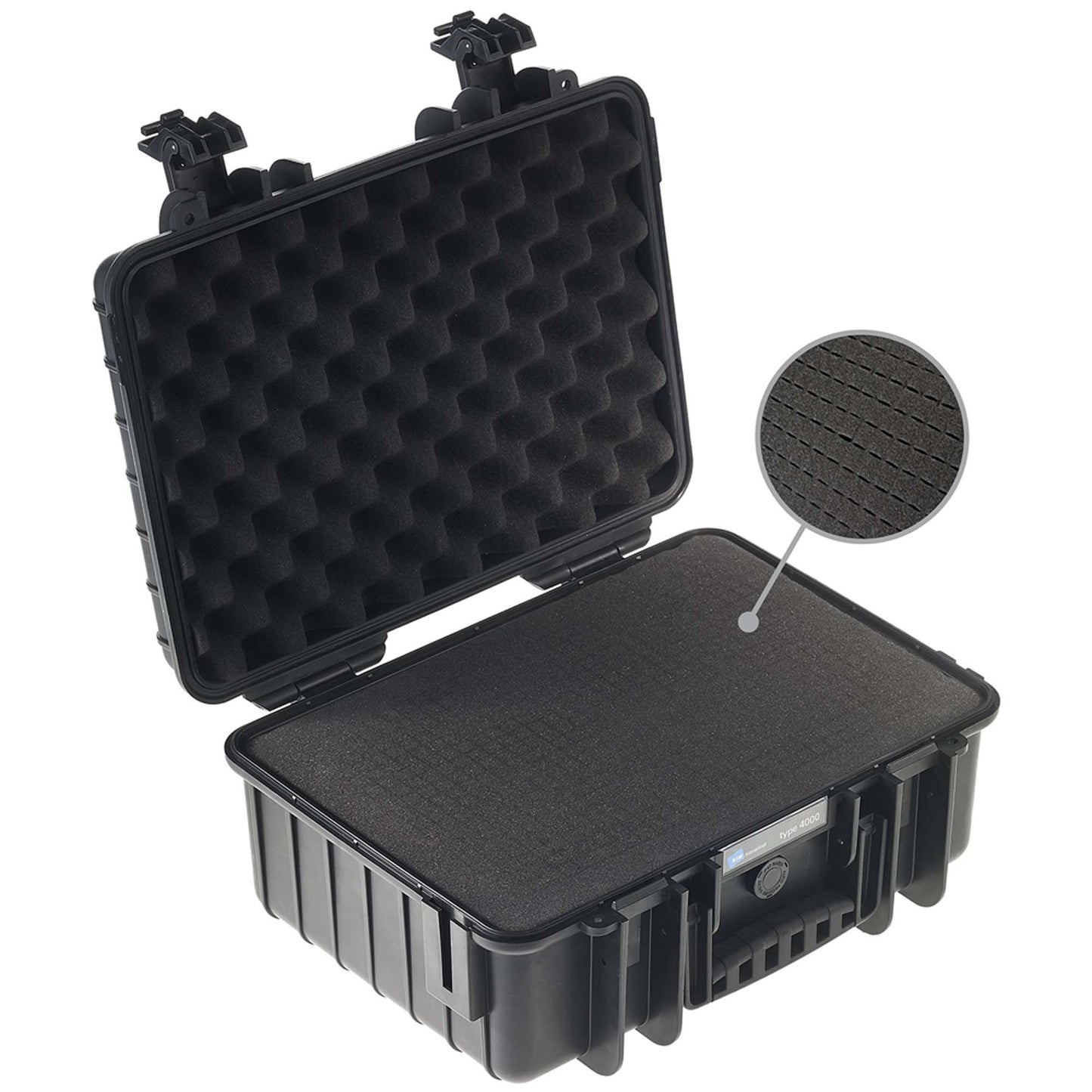 B&W Outdoor Case 4000 With Foam (Black)