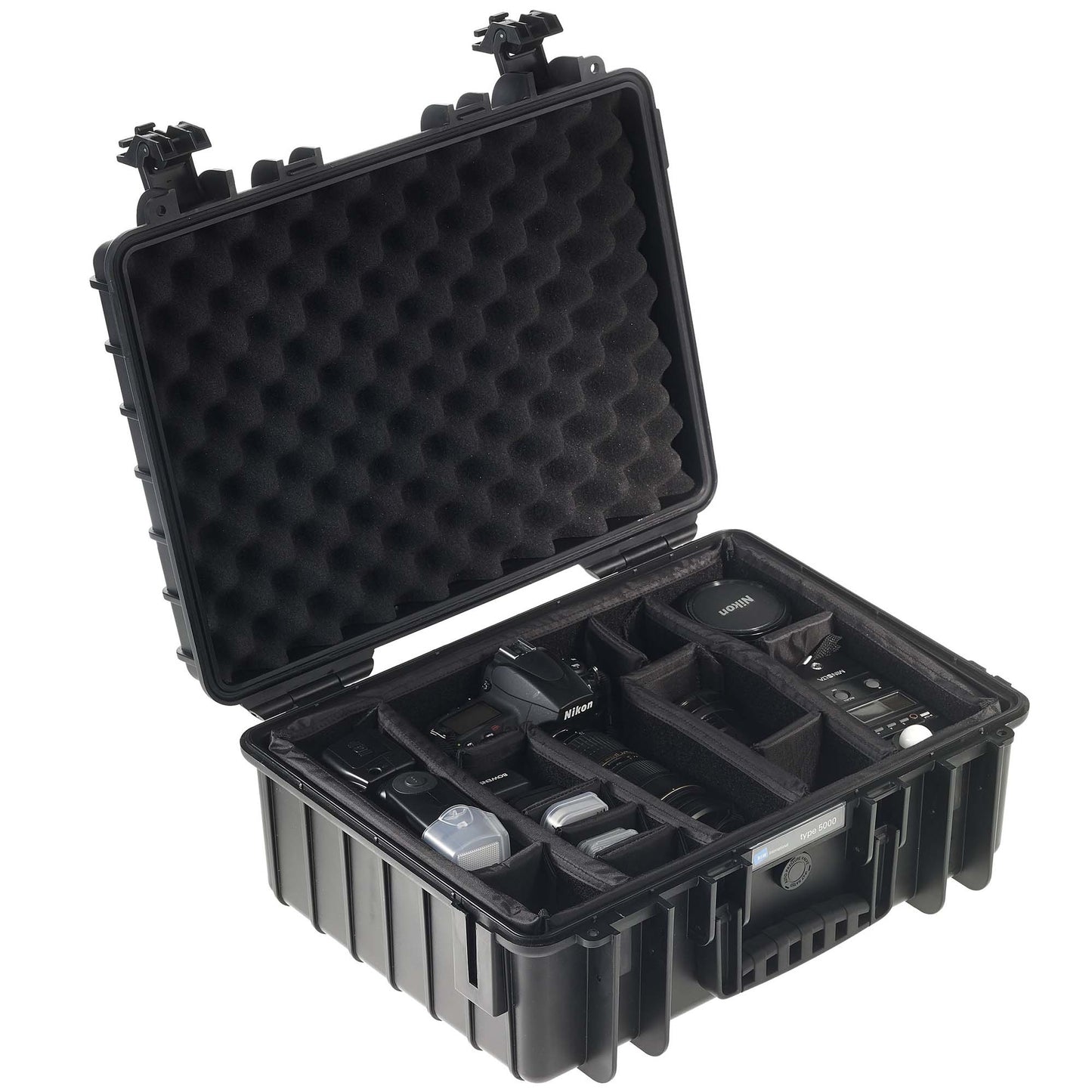 B&W Outdoor Case 5000 With Dividers (Black)
