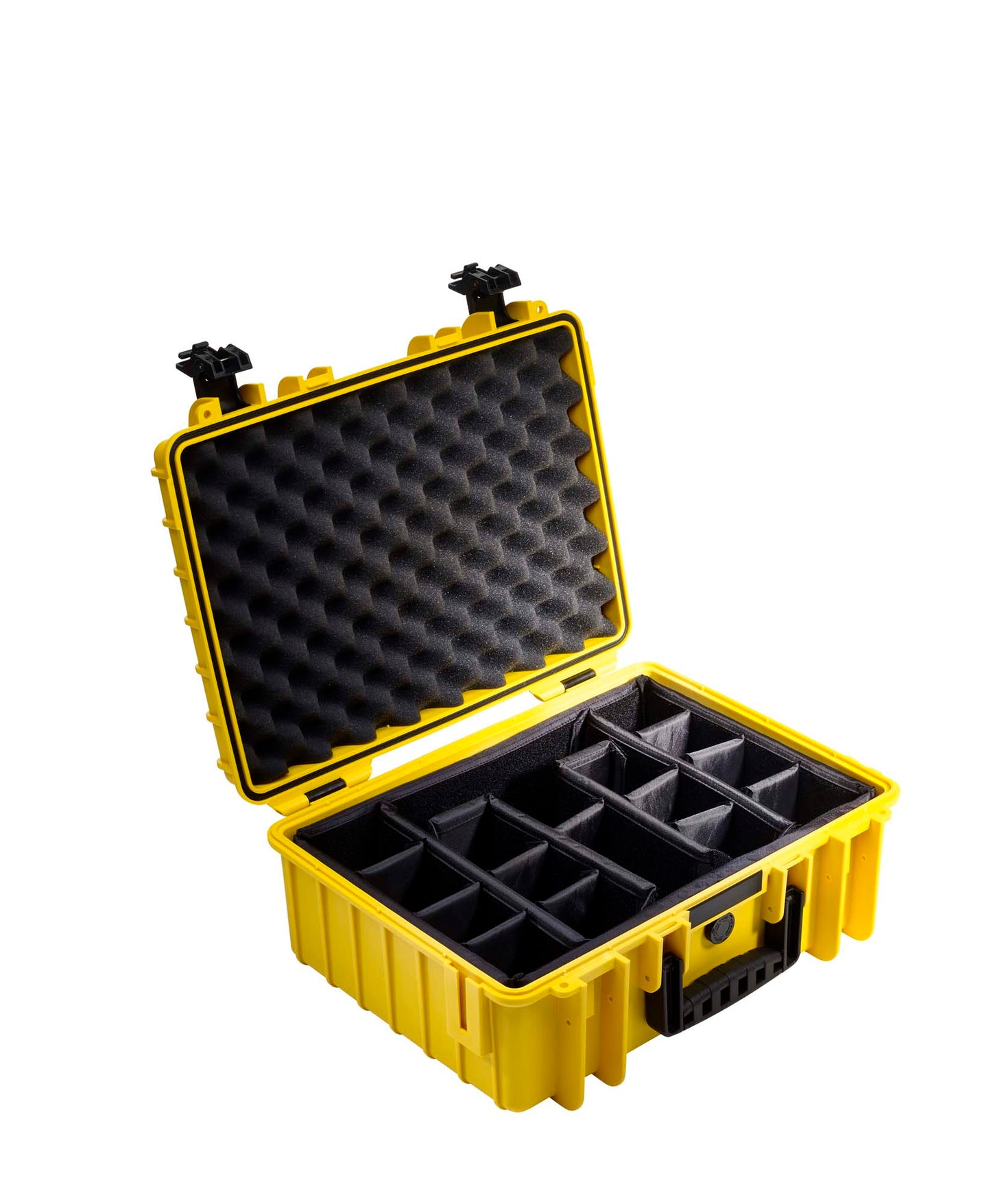 B&W Outdoor Case 5000 With Dividers (Yellow)