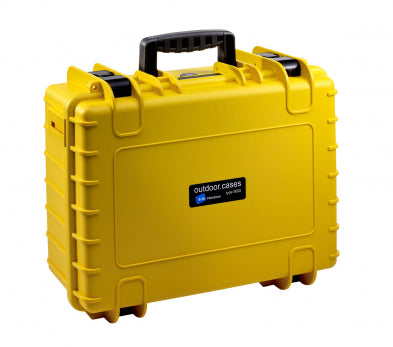 B&W Outdoor Case 5000 With Foam (Yellow)
