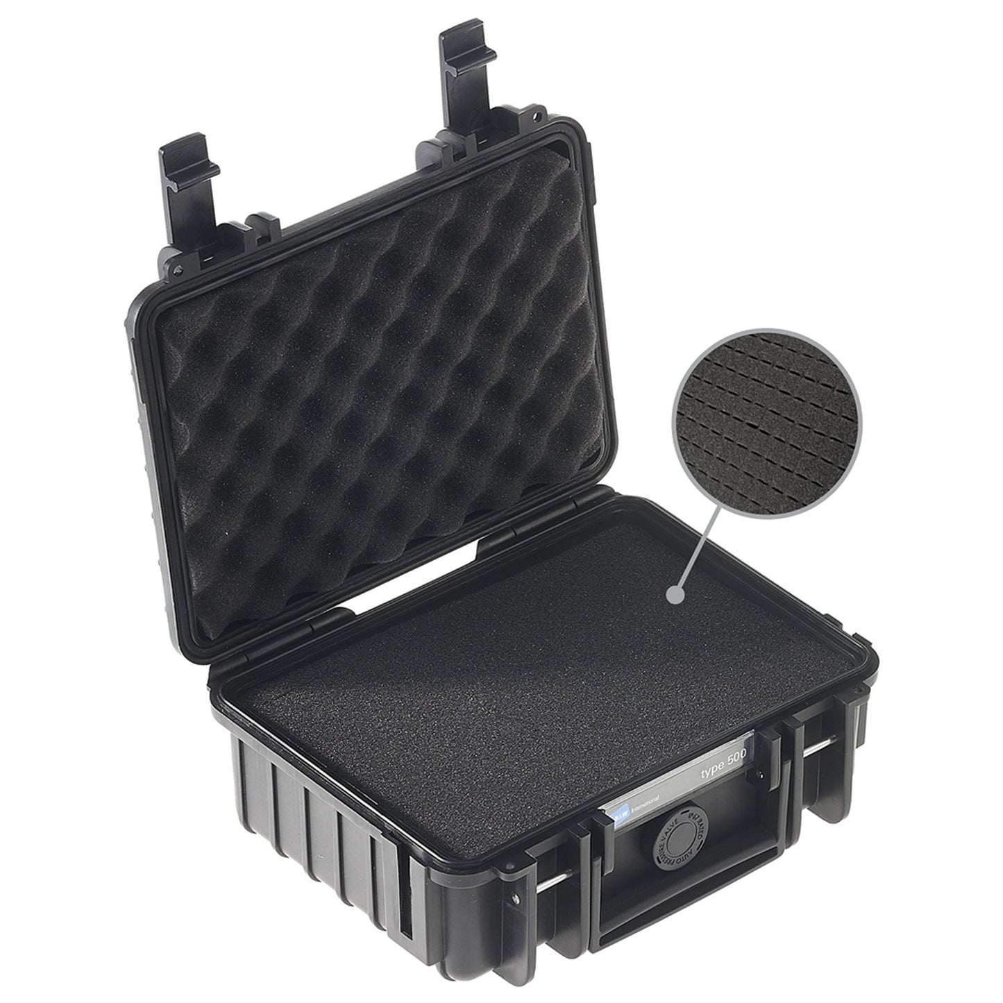 B&W Outdoor Case 500 With Foam (Black)
