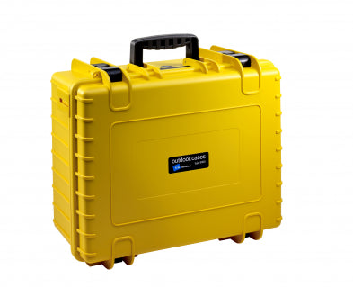 B&W Outdoor Case 6000 With Dividers (Yellow)