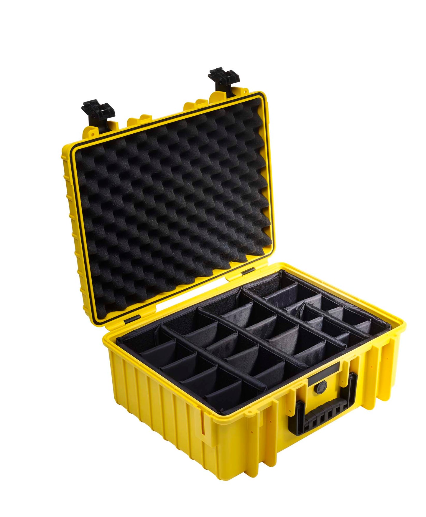 B&W Outdoor Case 6000 With Dividers (Yellow)