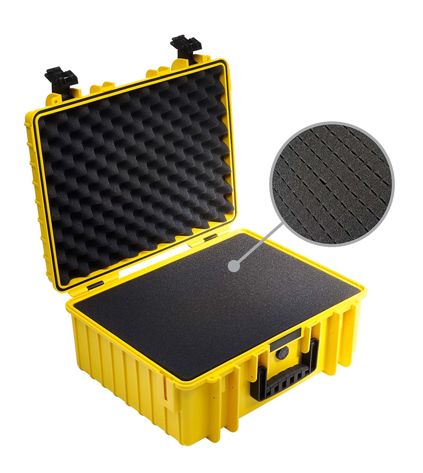B&W Outdoor Case 6000 With Foam (Yellow)