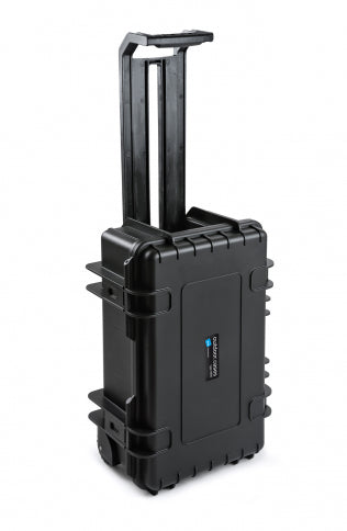 B&W Outdoor Case 6600 Trolley Style Carry-On With Foam (Black)