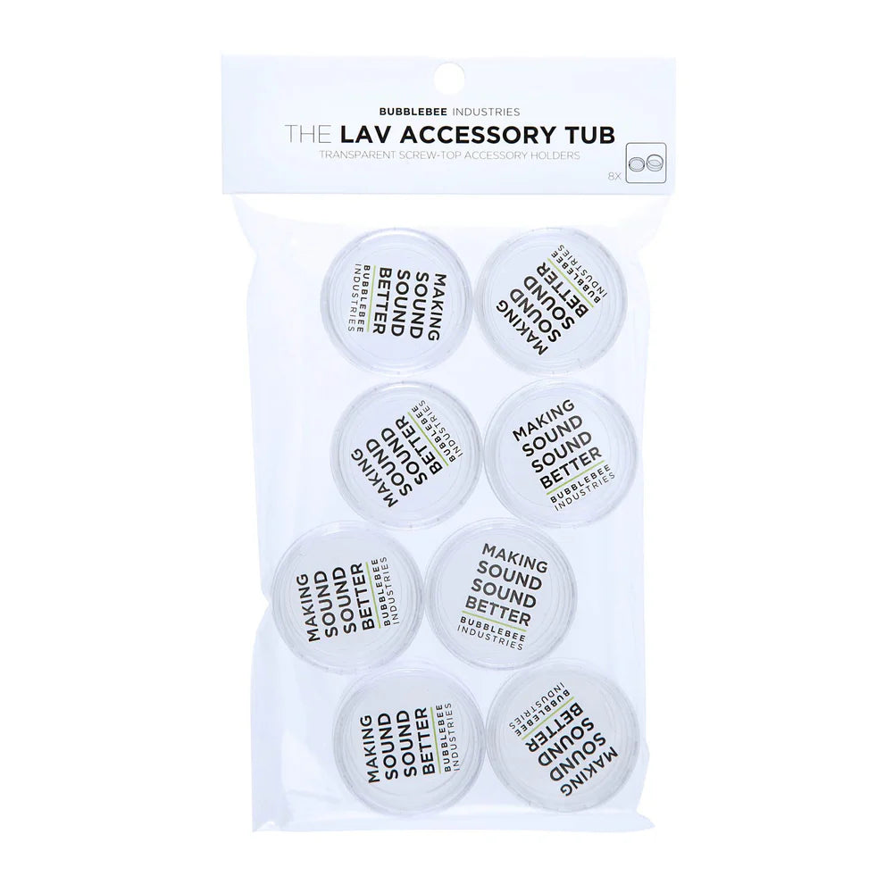 Bubblebee Industries  The Lav Accessory Tub (8-pack)