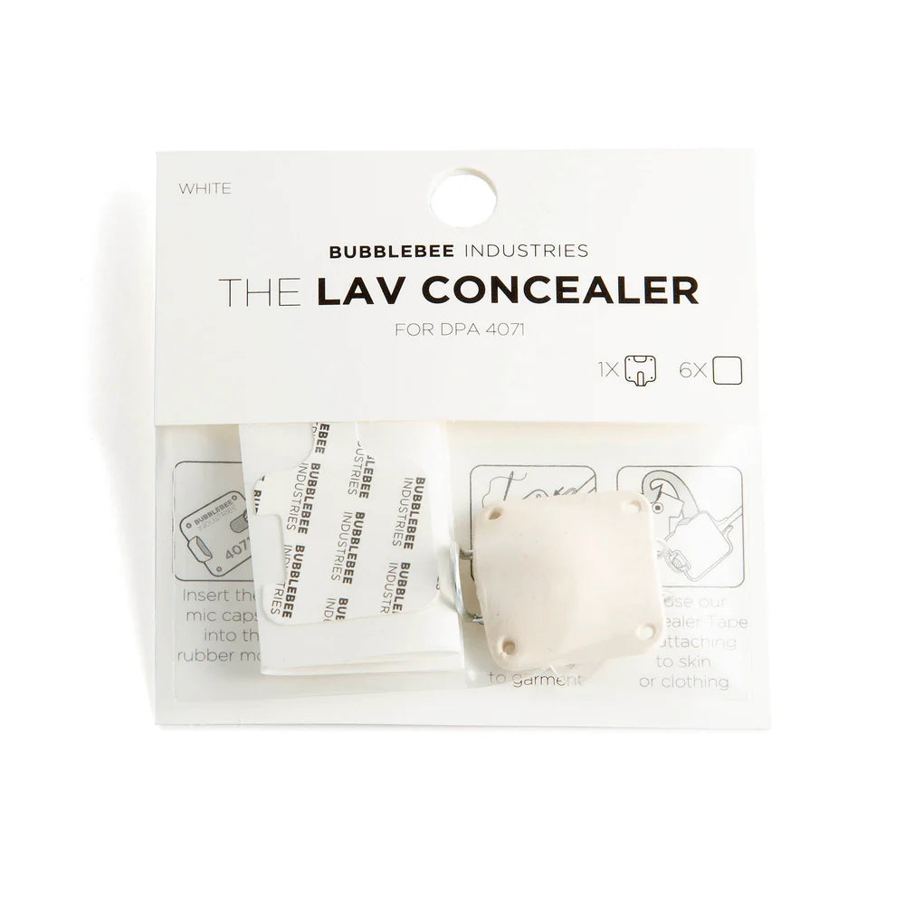 Bubblebee Industries The Lav Concealer for DPA 4071 (White)