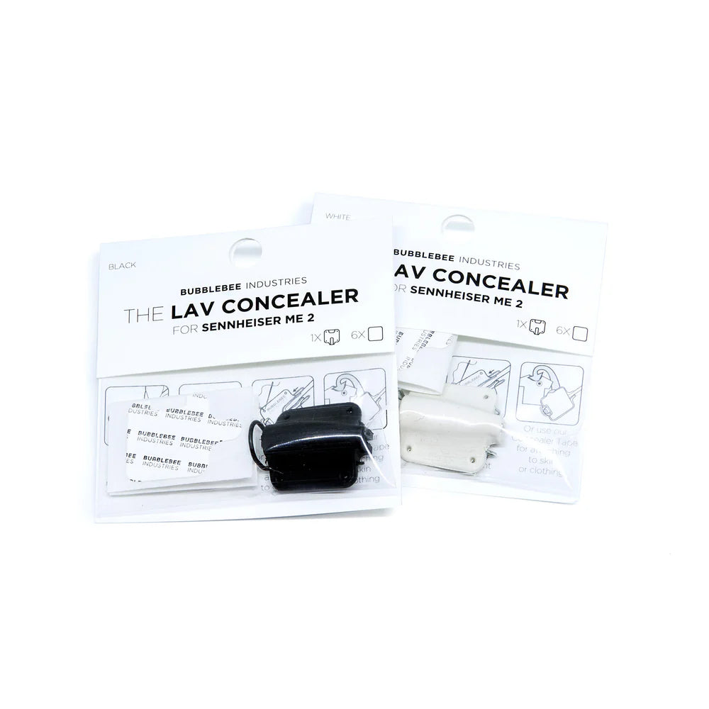 Bubblebee Industries The Lav Concealer for Sennheiser ME 2 (White)