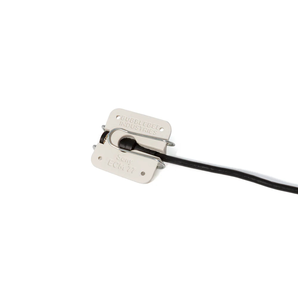 Bubblebee Industries The Lav Concealer for Sony ECM-77 (White) Single