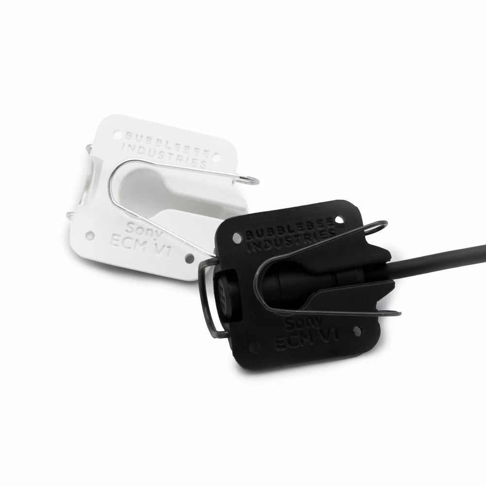 Bubblebee Industries The Lav Concealer for Sony ECM-V1 (White) Single