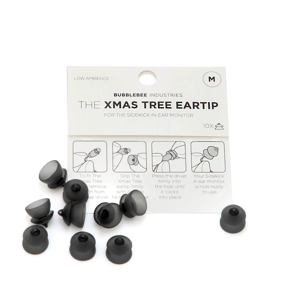 Bubblebee Industries The Sidekick Christmas Tree Eartip, 10-Pack (Medium)