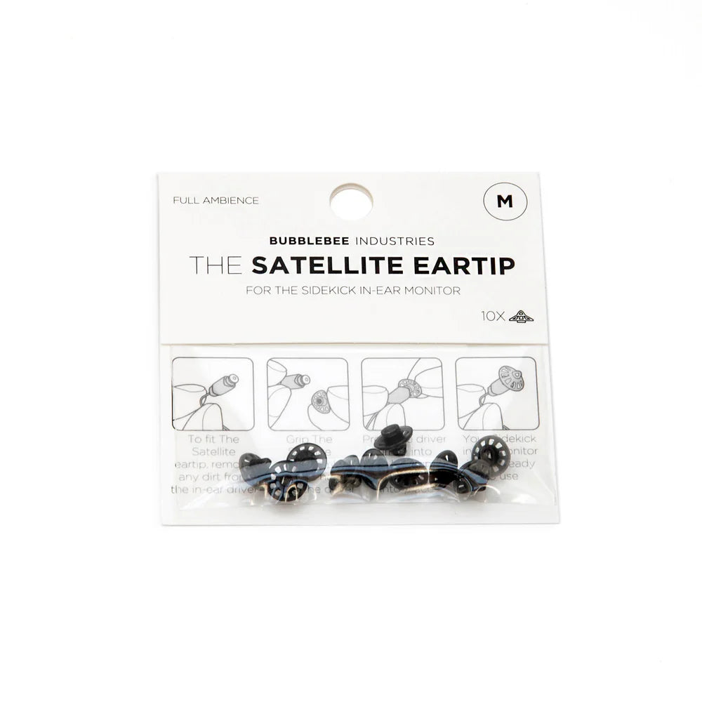 Bubblebee Industries - The Sidekick Satellite Eartip, 10-Pack (Medium)