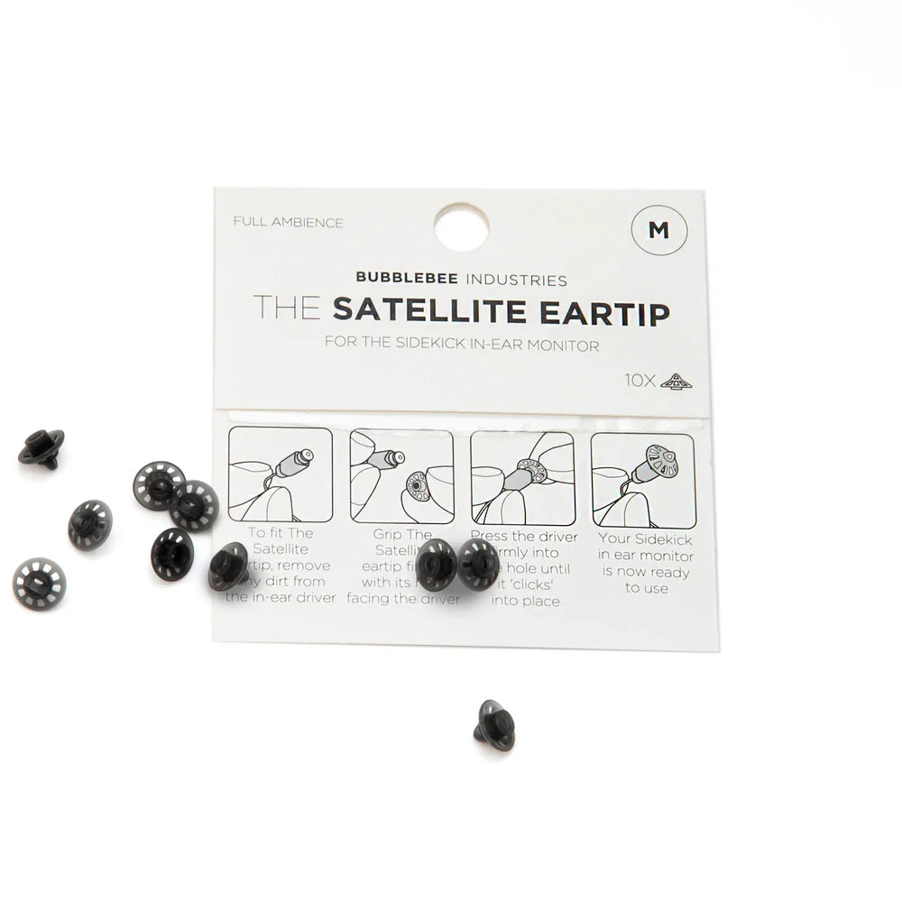 Bubblebee Industries - The Sidekick Satellite Eartip, 10-Pack (Medium)