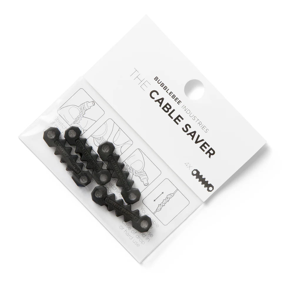 Bubblebee Industries The Cable Saver (4-pack) Black