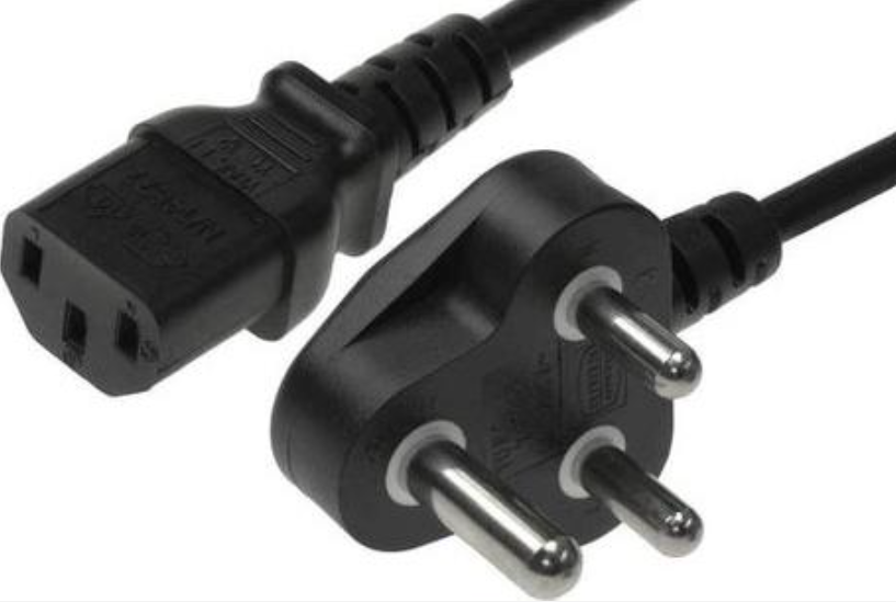 Dedicated 3-Pin Power Cable with IEC Plug (1.8m; 0.75mm)