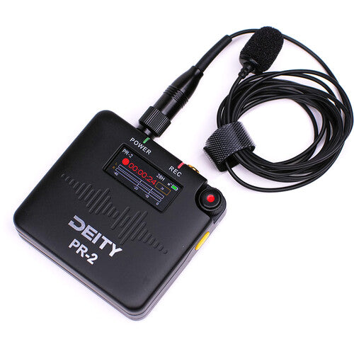 Deity PR-2 Stereo Pocket Recorder with Lavalier Mic