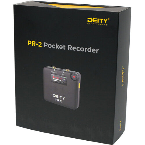 Deity PR-2 Stereo Pocket Recorder with Lavalier Mic