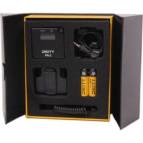 Deity PR-2 Stereo Pocket Recorder with Lavalier Mic