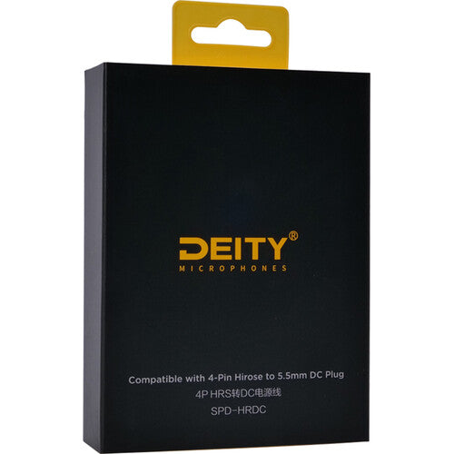 Deity Microphones SPD-HRDC 4-Pin Push-Power to 5.5mm Locking DC Cable