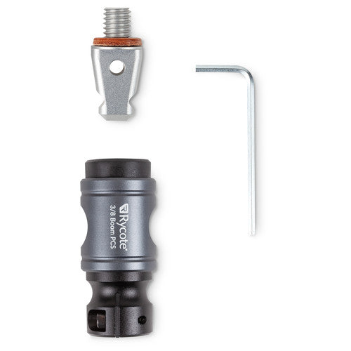 Rycote PCS Boom Connector (Quick Release) With 3/8” Tip