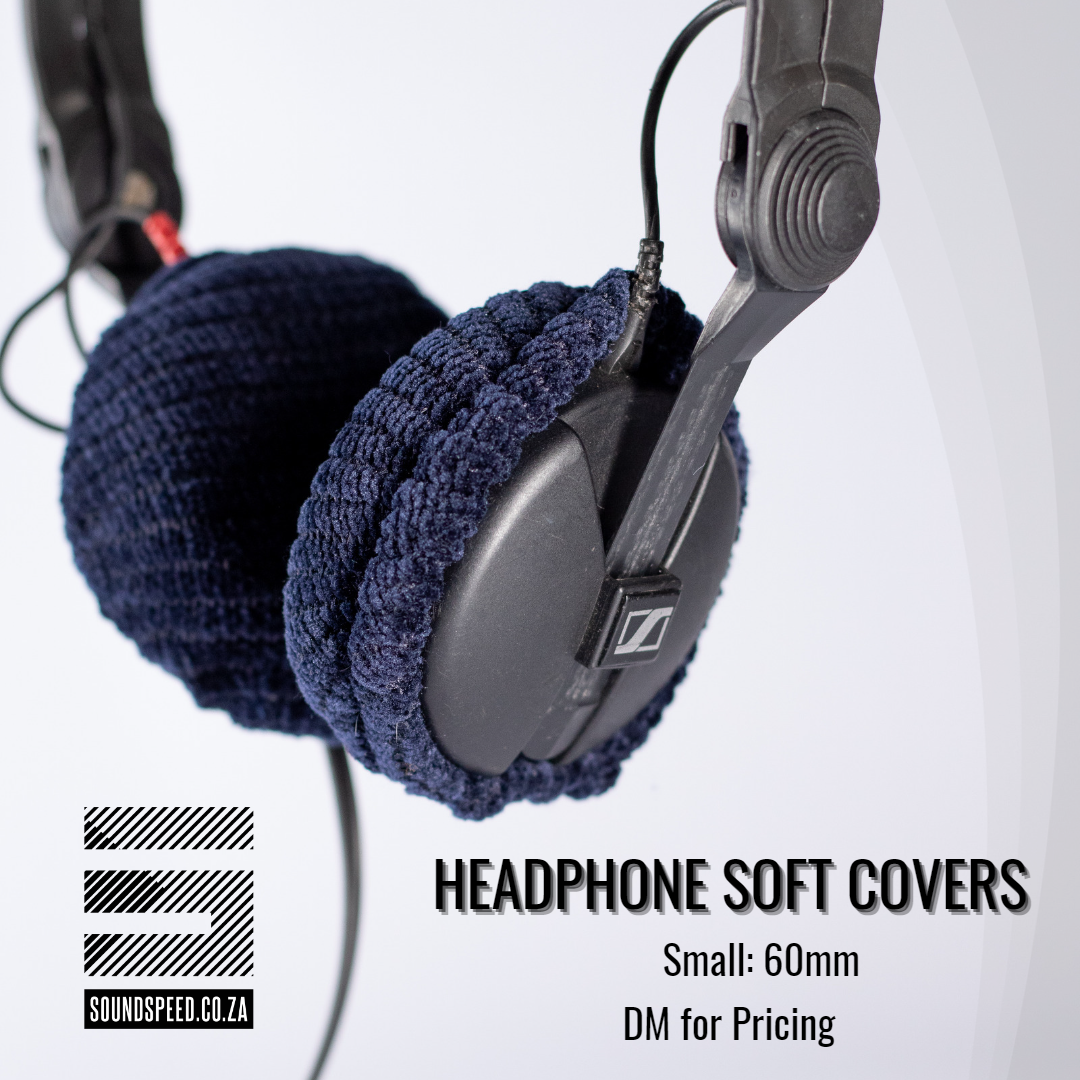 Headphone Soft Covers - Blue - Large