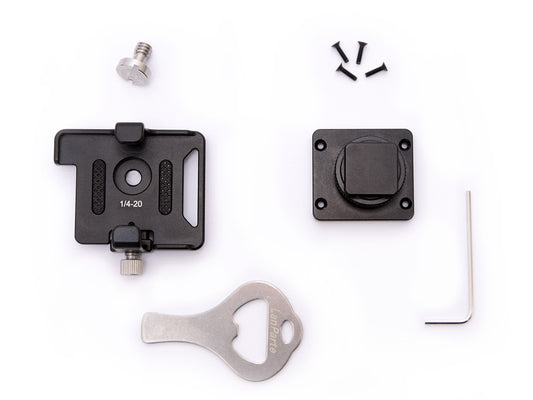 Tentacle SYNC E Bracket with Cold Shoe Mount Parts