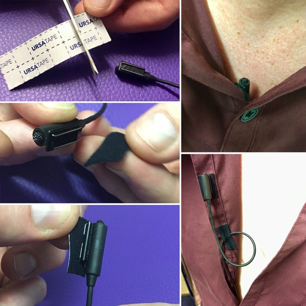 URSA Tape Soft Strips Moleskin (30 strips) Black