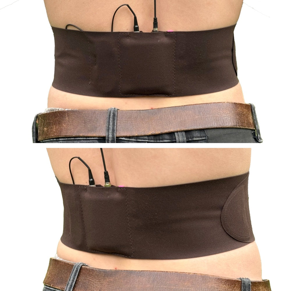 URSA Waist Strap Small with Big Pouch (Brown)