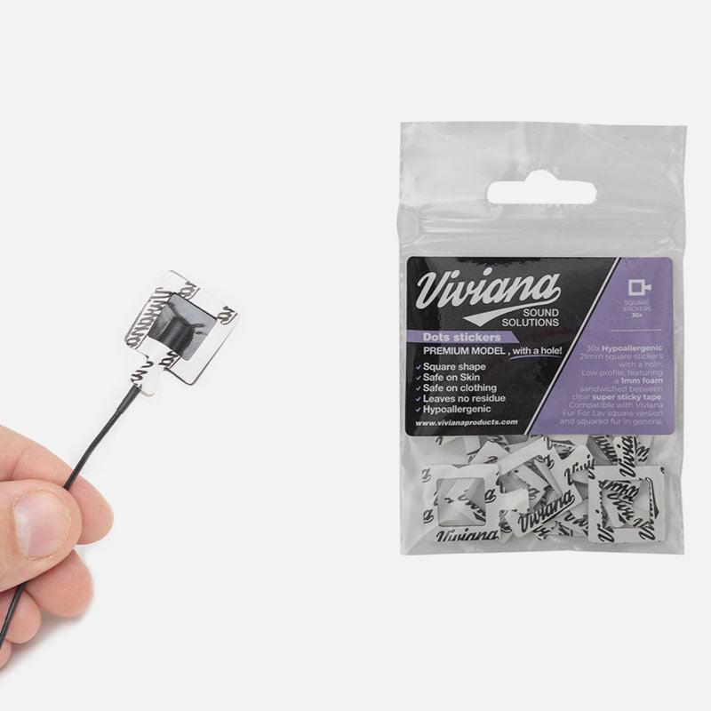 Viviana Dot Premium With a Hole Square (30 pcs)