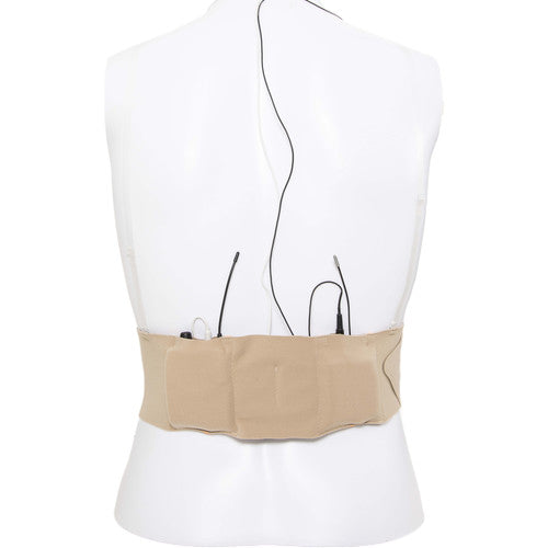 Viviana Straps Extreme Double Pouch (Beige) 105 cm