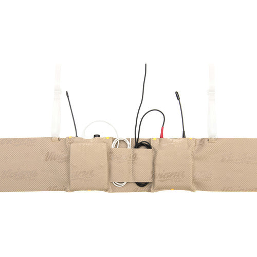 Viviana Straps Extreme Double Pouch (Beige) 105 cm