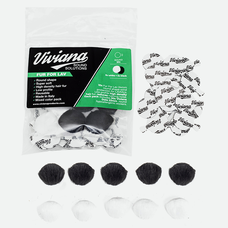 Viviana Fur for Lav Round Multicolor