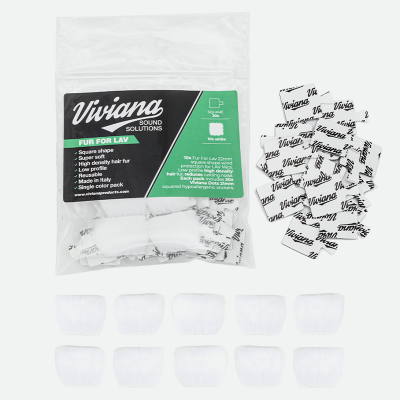 Viviana Fur for Lav Square White