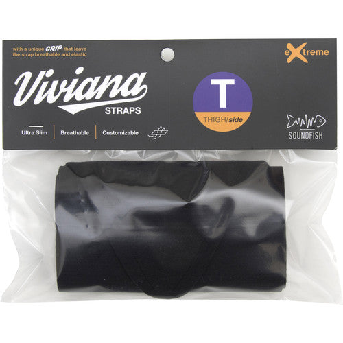 Viviana Straps Extreme Thigh Side (58cm) Black
