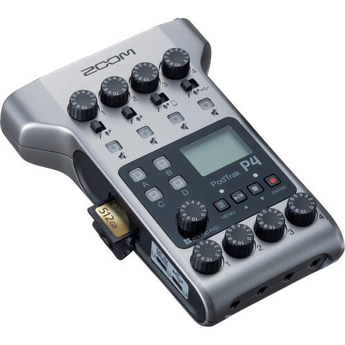 ZOOM P4 Card Slot