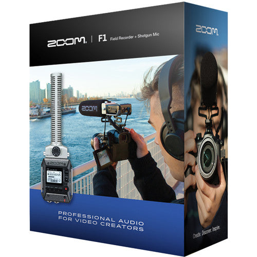 ZOOM F1-SP Two Track Field Recorder With Shotgun Mic (Custom order)