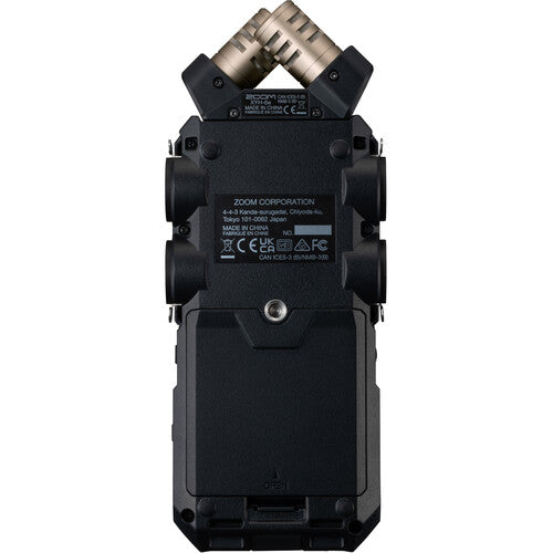 ZOOM H6E Back