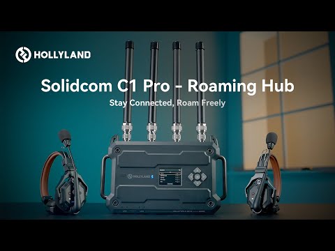 Hollyland Solidcom C1 Pro Roaming Hub 20S Video