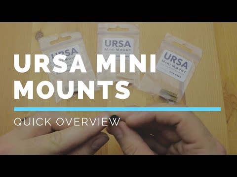 URSA Mini Mount for DPA 6060/61 (Black)