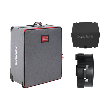 Aputure CF16 Motorized Fresnel Rolling Case Kit Full Kit