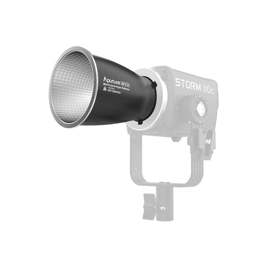 Aputure Reflector for STORM 80c Mounted
