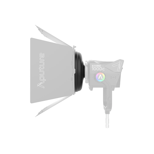 Aputure STORM 1200x/1000c Barn Doors Adapter Side