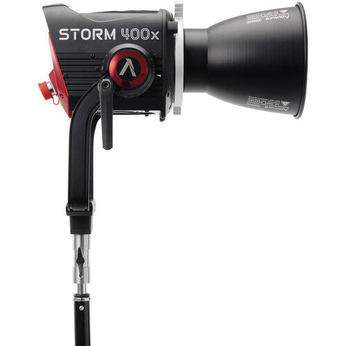 Aputure STORM 400x Tunable White LED Monolight (V-Mount) Right Side