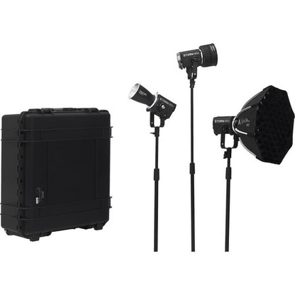 Aputure STORM 80C 3-Light Kit